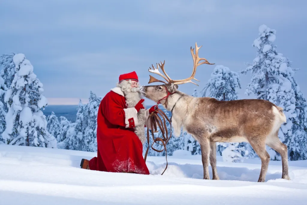 meet santa in finland